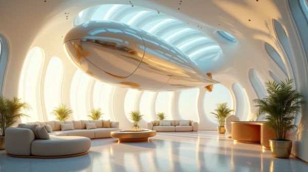 Amplifier l'esthétique de votre espace avec un dirigeable intérieur